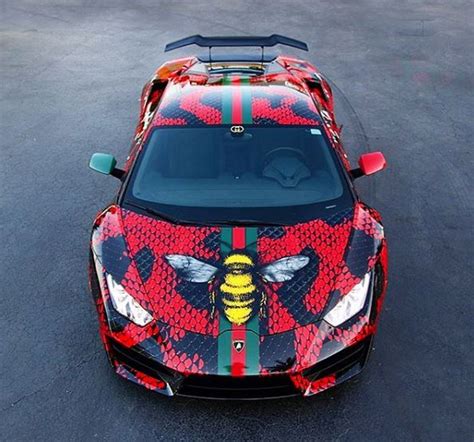 gucci car wrap price|Gucci lamborghini wrap.